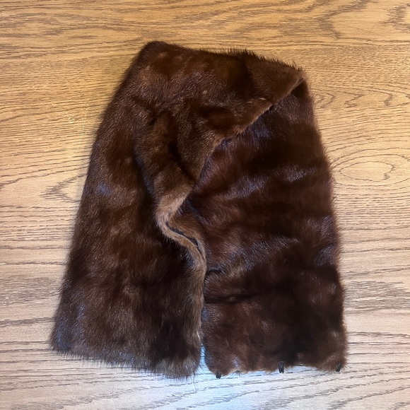 Prada Brown Mink Stole - Picture 3 of 5
